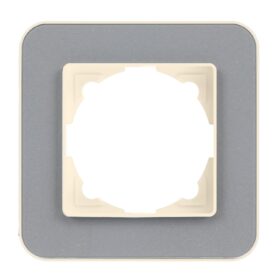 Günsan Radius Krem & Pearl Silver Tekli Çerçeve