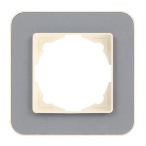 Günsan Radius Krem & Pearl Silver Tekli Çerçeve