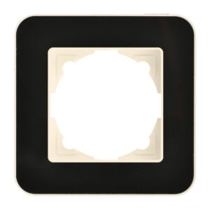 Günsan Radius Krem & Jet Black Tekli Çerçeve