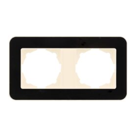 Günsan Radius Krem & Jet Black İkili Çerçeve