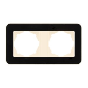 Günsan Radius Krem & Jet Black İkili Çerçeve