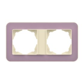 Günsan Radius Krem & Dusty Rose İkili Çerçeve