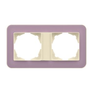 Günsan Radius Krem & Dusty Rose İkili Çerçeve