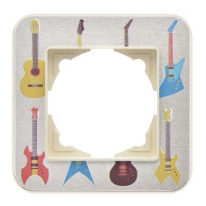 Günsan Radius Krem & Guitar Tekli Çerçeve