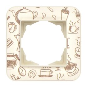 Günsan Radius Krem & Coffee Tekli Çerçeve