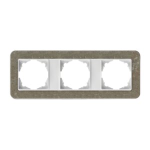 Günsan Radius Gümüş & Seagreen Üçlü Çerçeve