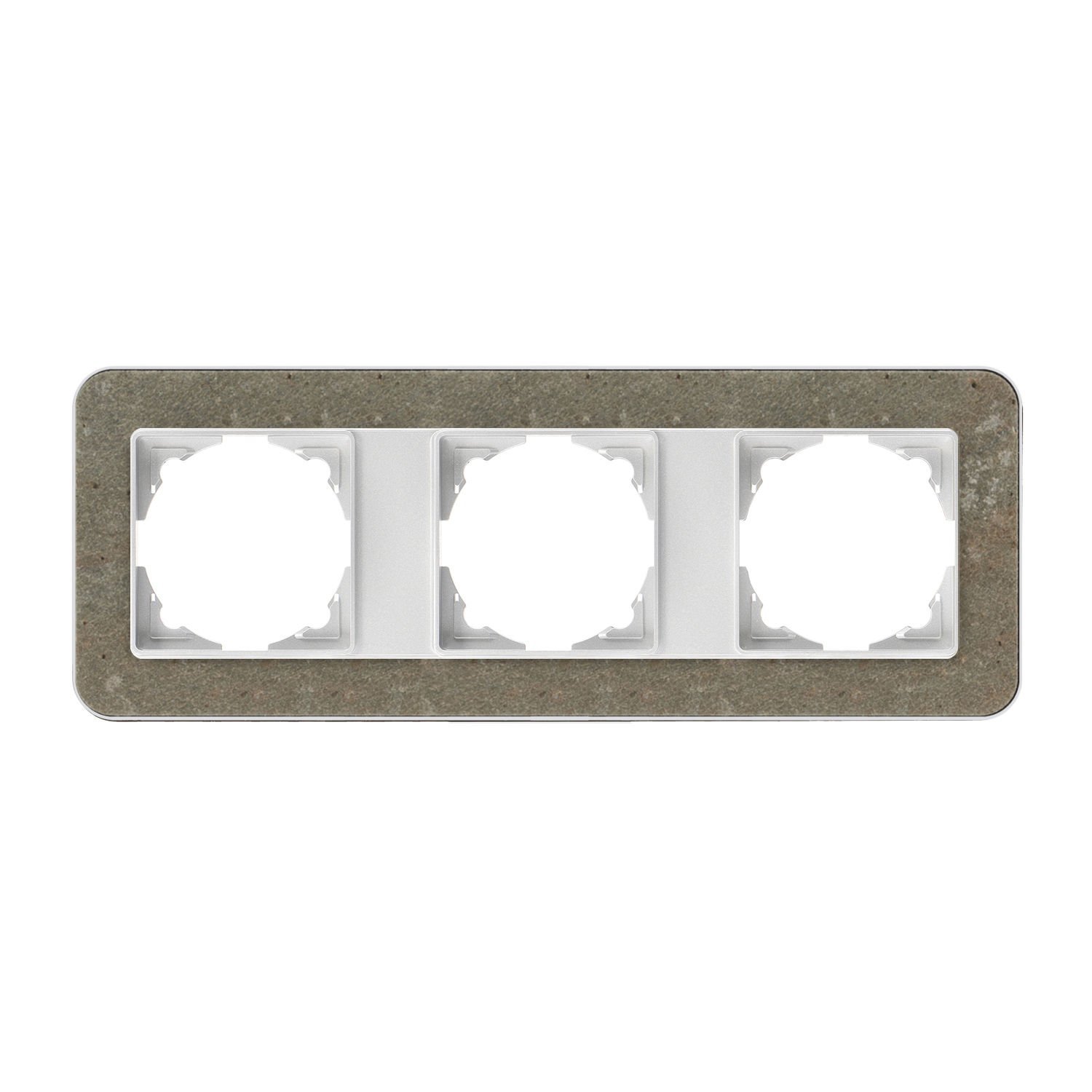 Günsan Radius Gümüş & Seagreen Üçlü Çerçeve