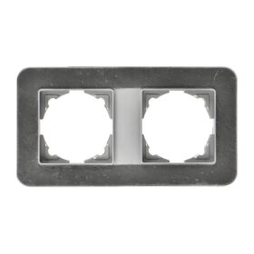 Günsan Radius Gümüş & Black İkili Çerçeve