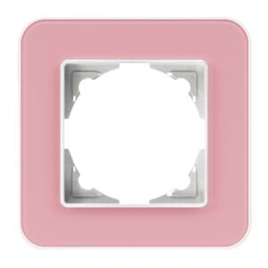 Günsan Radius Gümüş & Powdery Pink Tekli Çerçeve