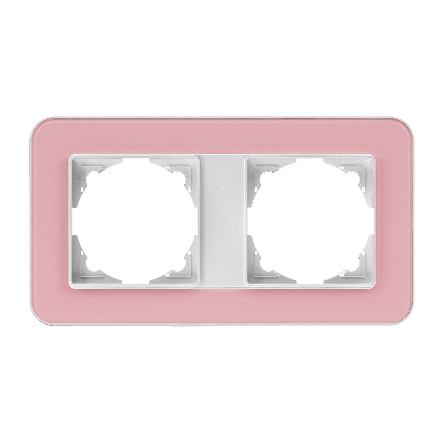 Günsan Radius Gümüş & Powdery Pink İkili Çerçeve