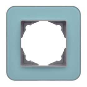 Günsan Radius Gümüş & Pastel Green Tekli Çerçeve