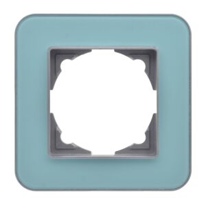 Günsan Radius Gümüş & Pastel Green Tekli Çerçeve