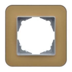 Günsan Radius Gümüş & Pearl Gold Tekli Çerçeve