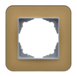 Günsan Radius Gümüş & Pearl Gold Tekli Çerçeve