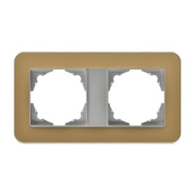 Günsan Radius Gümüş & Pearl Gold İkili Çerçeve