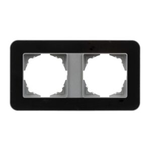 Günsan Radius Gümüş & Jet Black İkili Çerçeve