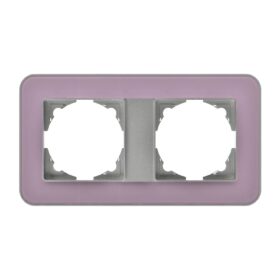 Günsan Radius Gümüş & Dusty Rose İkili Çerçeve