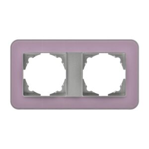 Günsan Radius Gümüş & Dusty Rose İkili Çerçeve