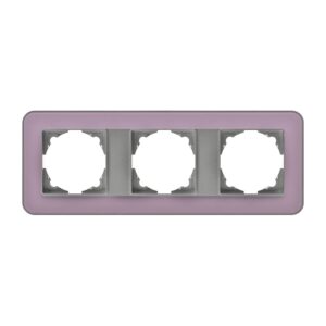 Günsan Radius Gümüş & Dusty Rose Üçlü Çerçeve