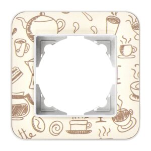 Günsan Radius Gümüş & Coffee Tekli Çerçeve