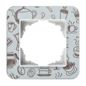 Günsan Radius Gümüş & Coffee Metal Tekli Çerçeve