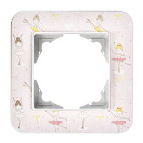 Günsan Radius Gümüş & Pinky Ballerina Tekli Çerçeve