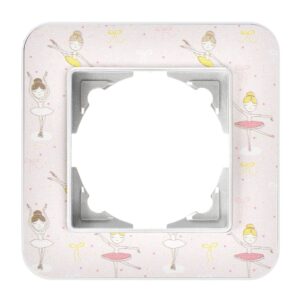 Günsan Radius Gümüş & Pinky Ballerina Tekli Çerçeve