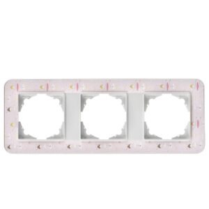 Günsan Radius Gümüş & Pinky Ballerina Üçlü Çerçeve