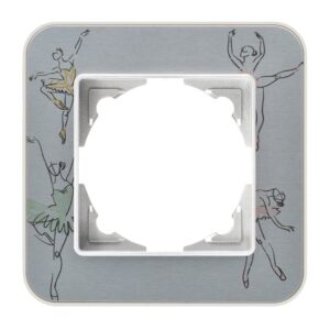 Günsan Radius Gümüş & Pretty Ballerina Tekli Çerçeve