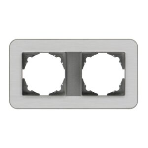 Günsan Radius Füme & Silver Light İkili Çerçeve