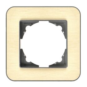 Günsan Radius Füme & Silver Gold Tekli Çerçeve