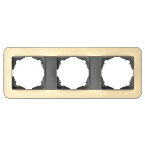 Günsan Radius Füme & Gold Üçlü Çerçeve