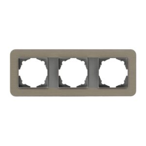 Günsan Radius Füme & Bronze Üçlü Çerçeve