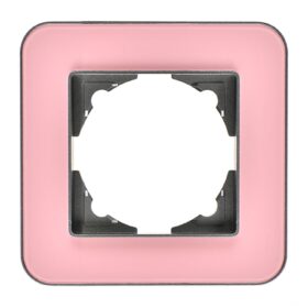 Günsan Radius Füme & Powdery Pink Tekli Çerçeve