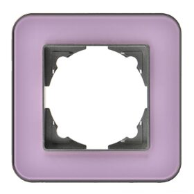 Günsan Radius Füme & Pastel Violet Tekli Çerçeve