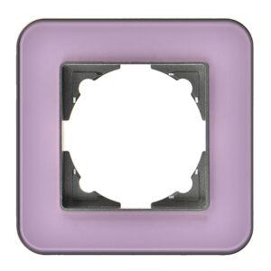 Günsan Radius Füme & Pastel Violet Tekli Çerçeve