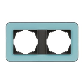 Günsan Radius Füme & Pastel Green İkili Çerçeve