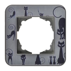 Günsan Radius Füme & Cats Metal Tekli Çerçeve