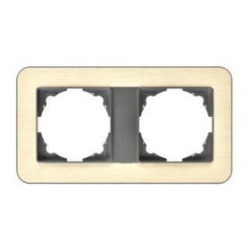 Günsan Radius Füme & Pinky Ballerina Üçlü Çerçeve