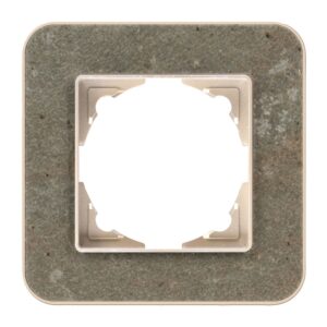 Günsan Radius Metalik Bej & Seagreen Tekli Çerçeve