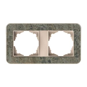 Günsan Radius Metalik Bej & Seagreen İkili Çerçeve