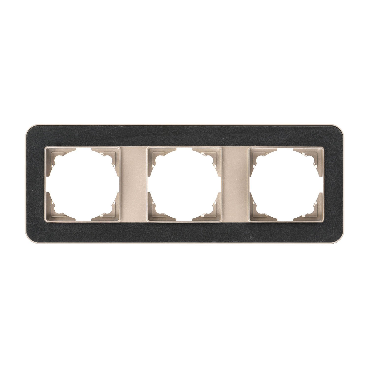 Günsan Radius Metalik Bej & Black Üçlü Çerçeve