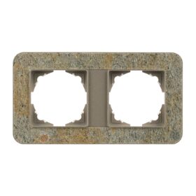 Günsan Radius Metalik Bej & Silver Gold İkili Çerçeve