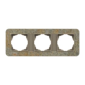 Günsan Radius Metalik Bej & Silver Gold Üçlü Çerçeve