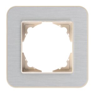 Günsan Radius Metalik Bej & Silver Light Tekli Çerçeve