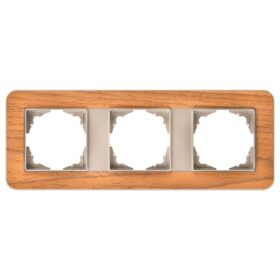 Günsan Radius Metalik Bej & Gourmet Üçlü Çerçeve