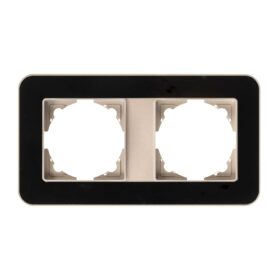 Günsan Radius Metalik Bej & Jet Black İkili Çerçeve