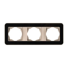 Günsan Radius Metalik Bej & Jet Black Üçlü Çerçeve