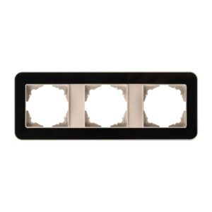 Günsan Radius Metalik Bej & Jet Black Üçlü Çerçeve