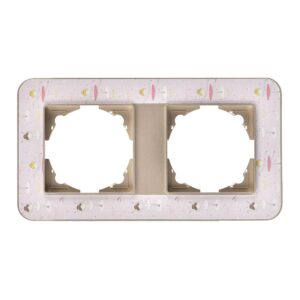 Günsan Radius Metalik Bej & Pinky Ballerina İkili Çerçeve